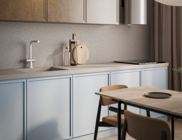 ЛДСП Дымчатый Голубой 16 мм 2750*1830 РЕ